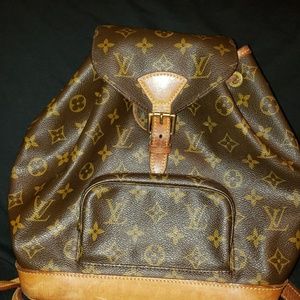 Authentic Louis Vuitton back pack